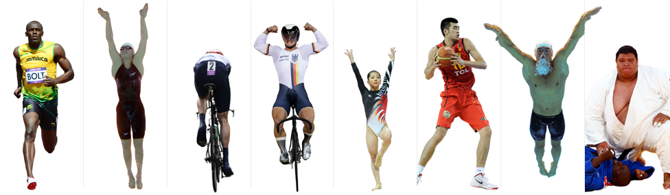 Athletes with Different Body Composition
